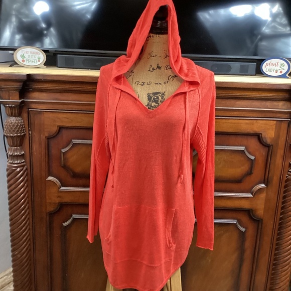 Eileen Fisher Hooded Top NWT - Picture 1 of 11